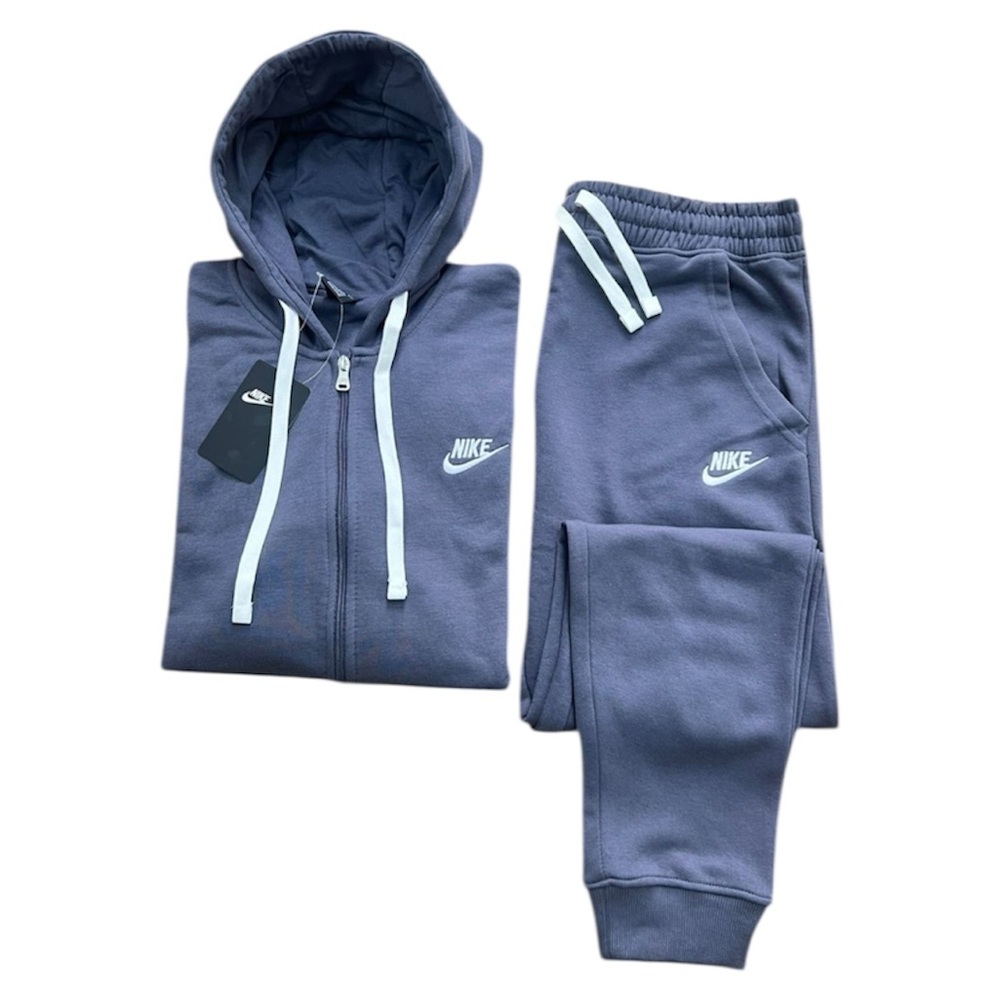 Nike Adult Silver Ash Gray Jogger Set